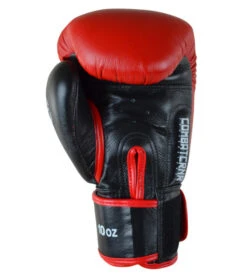 Combat Corner HMIT Boxing Gloves Red/Black -Martial Arts Equipment hmit res black boxing gloves 79
