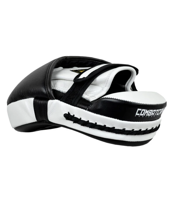 Combat Corner HMIT Tech Punch Mitts White 2 Combat Corner HMIT Tech Punch Mitts White - Image 2