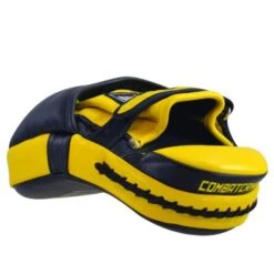 Combat Corner HMIT Tech Punch Mitts Yellow -Martial Arts Equipment hmit tech punch mitts yelllow 108