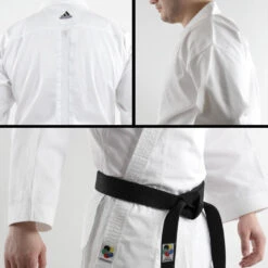 K220C WKF ADIDAS CLUB TRAINING GI KARATE UNIFORM 5 K220C WKF ADIDAS CLUB TRAINING GI KARATE UNIFORM -Martial Arts Equipment k220c d2