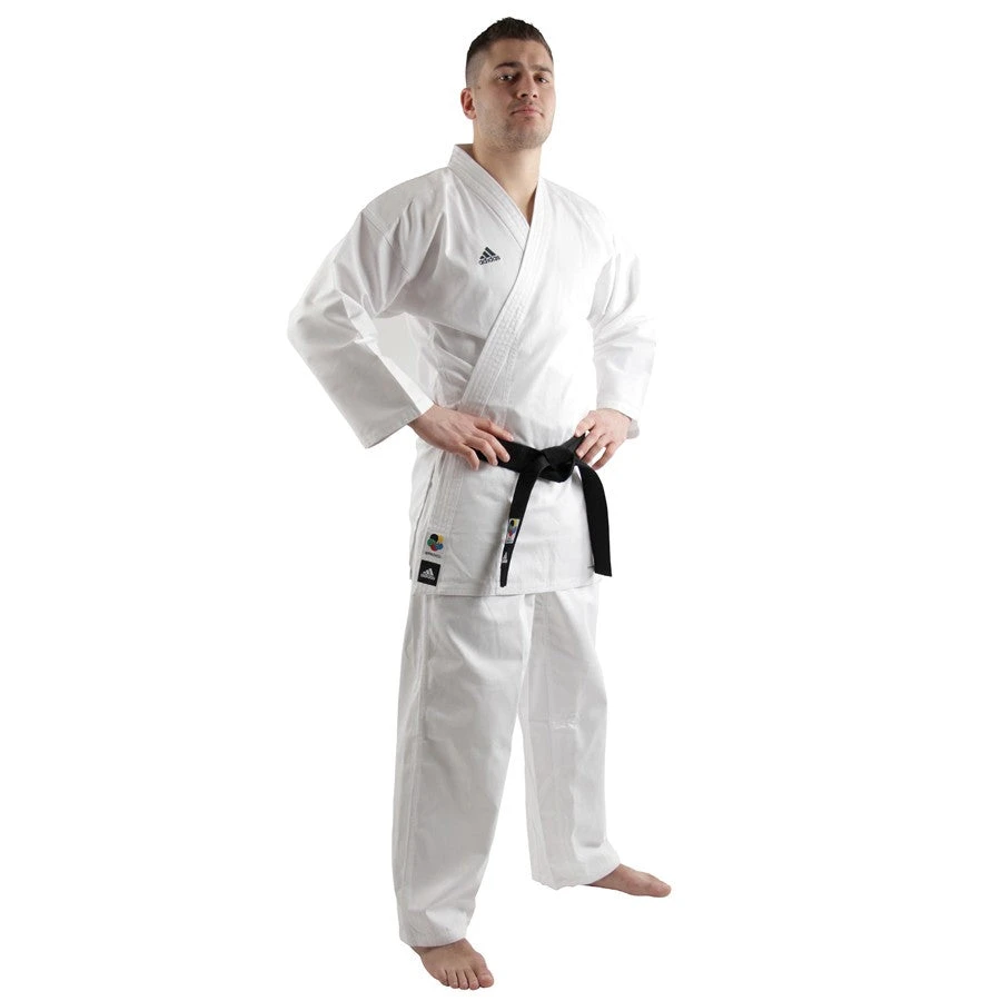 K220C WKF ADIDAS CLUB TRAINING GI KARATE UNIFORM 2 K220C WKF ADIDAS CLUB TRAINING GI KARATE UNIFORM - Image 2