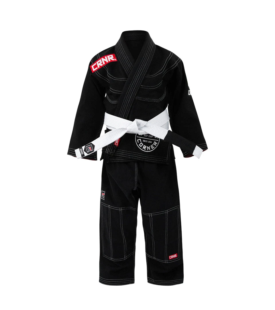 Combat Corner Kids BJJ GI -v6 - FREE WHITE BELT 6 Combat Corner Kids BJJ GI -v6 - FREE WHITE BELT - Image 6