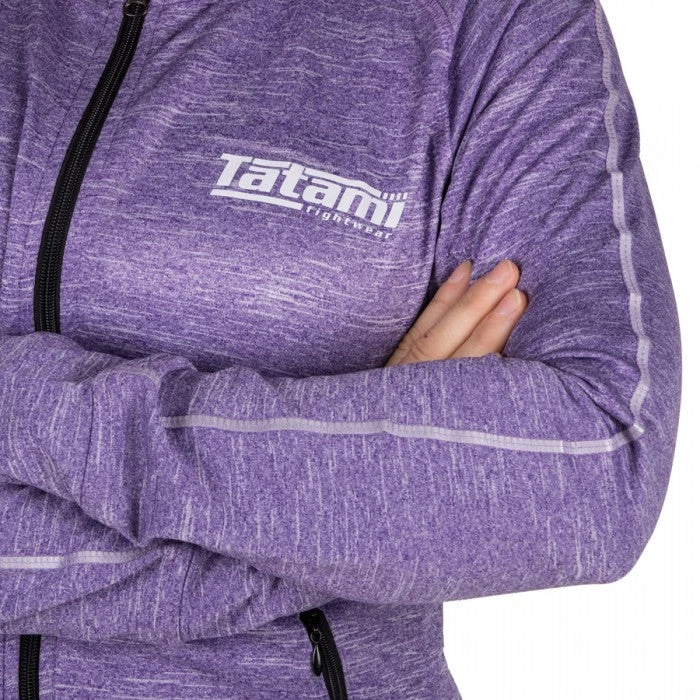 Tatami Lilac Zip Up Track Jacket 7 Tatami Lilac Zip Up Track Jacket - Image 7