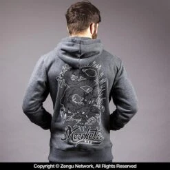 Meerkatsu Kiss Of The Dragon Pull Over Hooded Sweat Shirt -Martial Arts Equipment ma cl 0957 1102
