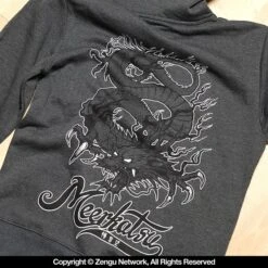 Meerkatsu Kiss Of The Dragon Pull Over Hooded Sweat Shirt -Martial Arts Equipment ma cl 0957 1103