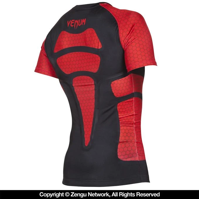 Venum "Absolute" Short-Sleeve Compression Shirt (Black/Red) 5 Venum "Absolute" Short-Sleeve Compression Shirt (Black/Red) - Image 5