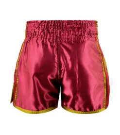 Combat Corner Maroon CRNR Muay Thai Shorts 9 Combat Corner Maroon CRNR Muay Thai Shorts -Martial Arts Equipment maroon crnr muay thai shorts 5