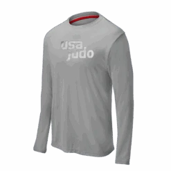 FUJI USA Judo Comp Long Sleeve Shirt -Martial Arts Equipment mizuno usa judo comp ls crew 108