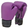 Combat Corner Recruit No Logo Boxing Gloves Black/Purple