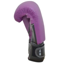 Combat Corner Recruit No Logo Boxing Gloves Black/Purple -Martial Arts Equipment no logo boxing gloves blackpurple 167
