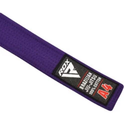 RDX SPORTS RDX 1P JIU JITSU BJJ PURPLE BELT -Martial Arts Equipment rdx 1p jiu jitsu bjj belt 9