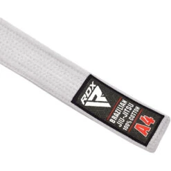 RDX SPORTS RDX 1W JIU JITSU BJJ WHITE BELT 5 RDX SPORTS RDX 1W JIU JITSU BJJ WHITE BELT -Martial Arts Equipment rdx 1w jiu jitsu bjj belt 3
