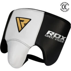 RDX SPORTS RDX L1 GEL LEATHER WHITE GROIN GUARD