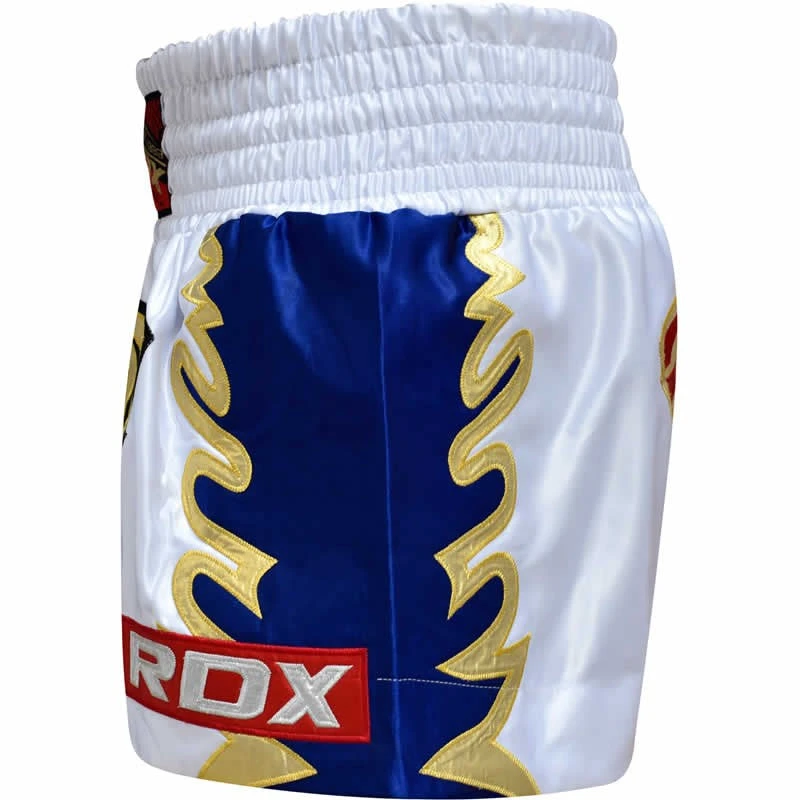RDX SPORTS RDX R3 DIAMOND SATIN MUAY THAI SHORTS 4 RDX SPORTS RDX R3 DIAMOND SATIN MUAY THAI SHORTS - Image 4