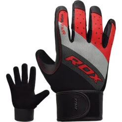 RDX SPORTS RDX F41 FITNESS GYM GLOVES -Martial Arts Equipment rdx f41 competition weight lifting gloves 76