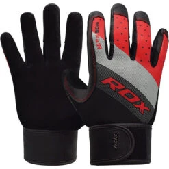 RDX SPORTS RDX F41 FITNESS GYM GLOVES -Martial Arts Equipment rdx f41 competition weight lifting gloves 77