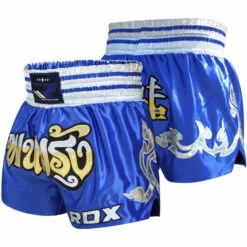 RDX SPORTS RDX R1 Fire Satin Muay Thai Shorts