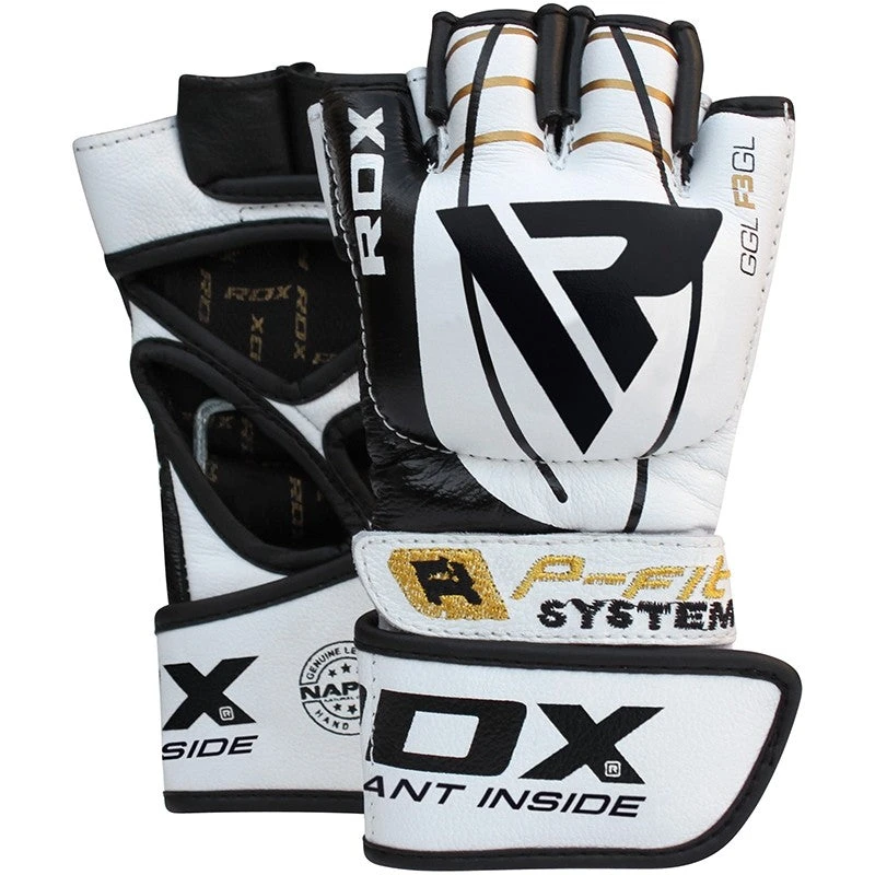 RDX SPORTS RDX F3 GEL LEATHER MMA GLOVES 2 RDX SPORTS RDX F3 GEL LEATHER MMA GLOVES - Image 2