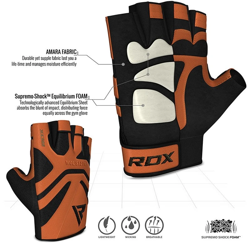 RDX SPORTS RDX S12 GYM WEIGHT LIFTING GLOVES 11 RDX SPORTS RDX S12 GYM WEIGHT LIFTING GLOVES - Image 11