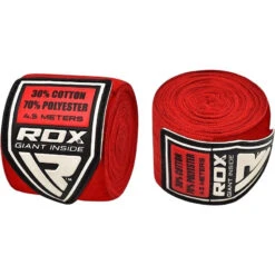 RDX SPORTS RDX HW Elasticated Hand Wraps -Martial Arts Equipment rdx hand wraps bandages fist inner gloves 35
