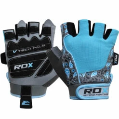 RDX SPORTS RDX S6 LADIES BLUE GYM GLOVES -Martial Arts Equipment rdx ladies gym workout amara weight lifting gloves 326