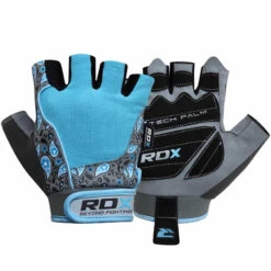 RDX SPORTS RDX S6 LADIES BLUE GYM GLOVES -Martial Arts Equipment rdx ladies gym workout amara weight lifting gloves 327