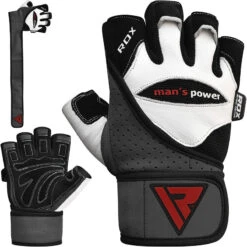 RDX SPORTS RDX L1 LEATHER GYM GLOVES
