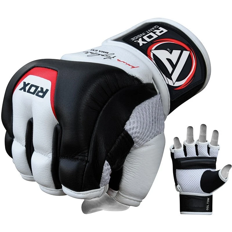 RDX SPORTS RDX T3 LEATHER MMA GRAPPLING GLOVES 1 RDX SPORTS RDX T3 LEATHER MMA GRAPPLING GLOVES