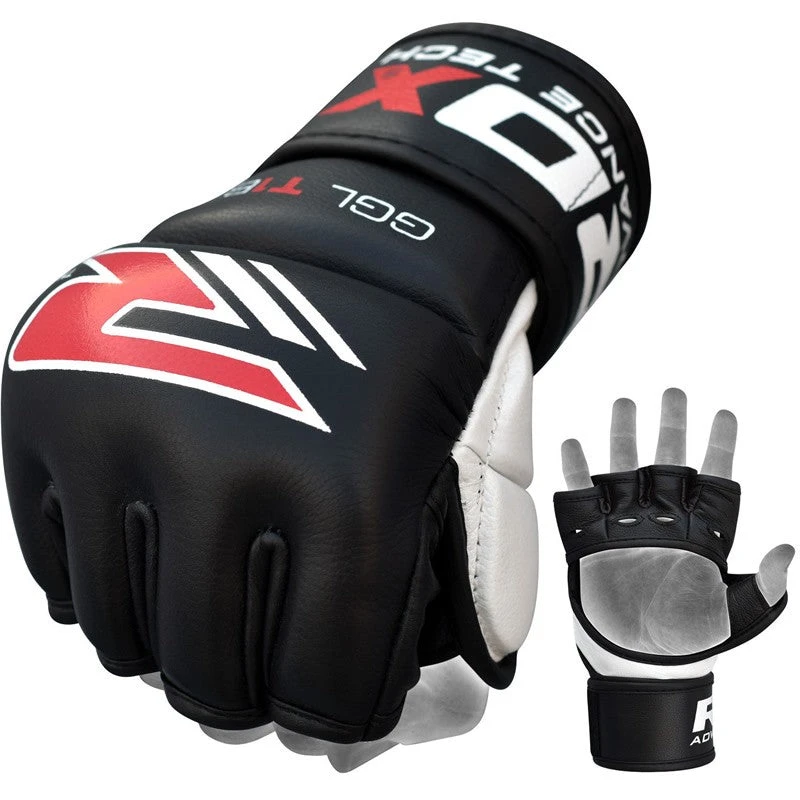 RDX SPORTS RDX T1 LEATHER MMA GLOVES 3 RDX SPORTS RDX T1 LEATHER MMA GLOVES - Image 3