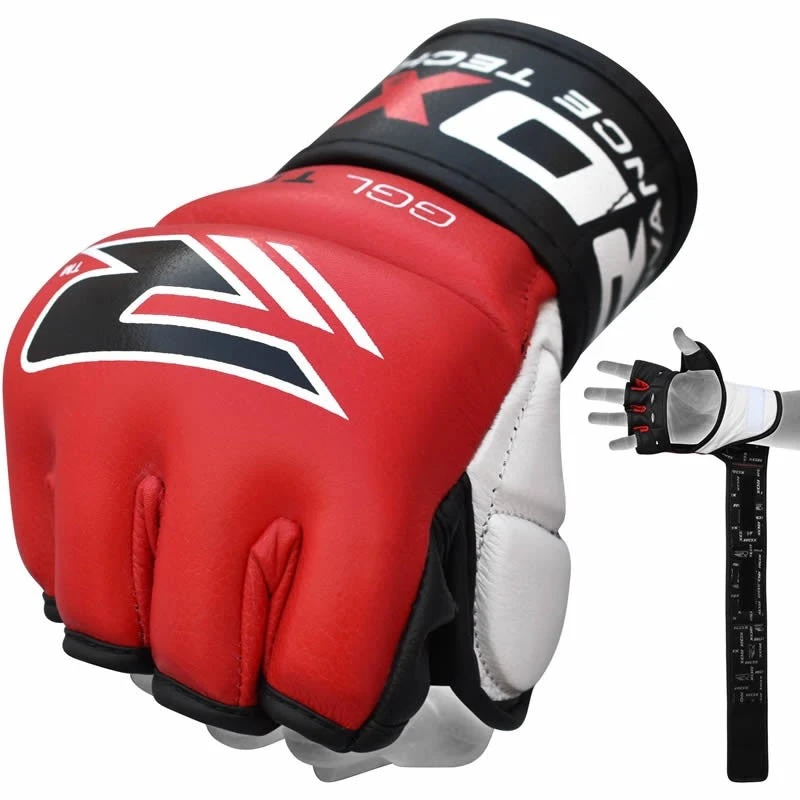 RDX SPORTS RDX T1 LEATHER MMA GLOVES 7 RDX SPORTS RDX T1 LEATHER MMA GLOVES - Image 7