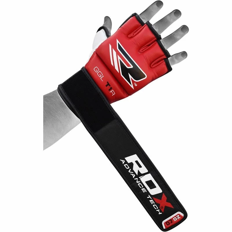 RDX SPORTS RDX T1 LEATHER MMA GLOVES 11 RDX SPORTS RDX T1 LEATHER MMA GLOVES - Image 11