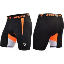 RDX SPORTS RDX X3 THERMAL SPATS SHORTS -Martial Arts Equipment rdx mma thermal compression shorts base layer 90