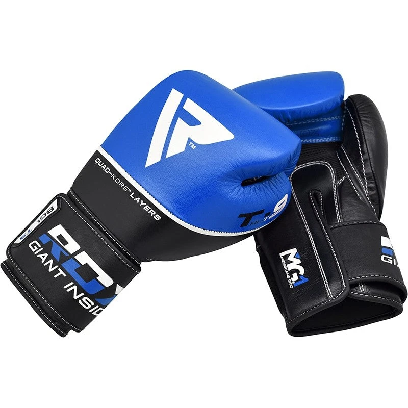 RDX SPORTS RDX T9 ACE LEATHER BOXING GLOVES 9 RDX SPORTS RDX T9 ACE LEATHER BOXING GLOVES - Image 9