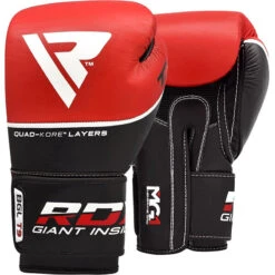 RDX SPORTS RDX T9 ACE LEATHER BOXING GLOVES 30 RDX SPORTS RDX T9 ACE LEATHER BOXING GLOVES -Martial Arts Equipment rdx quad kore leather training gloves 34