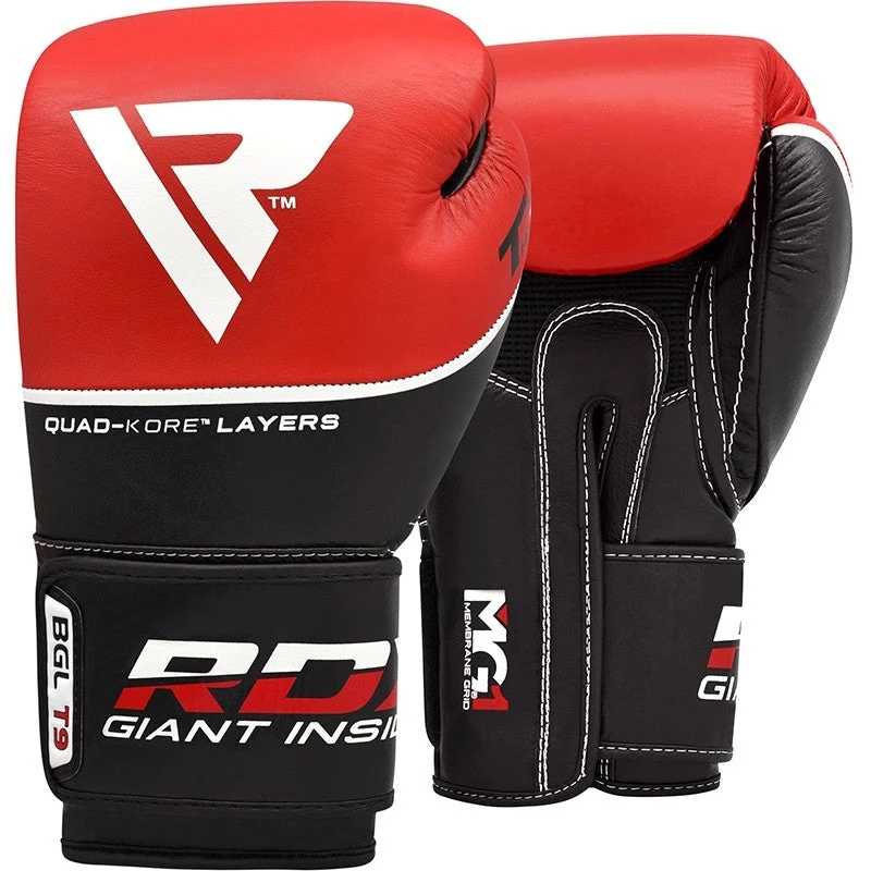 RDX SPORTS RDX T9 ACE LEATHER BOXING GLOVES 11 RDX SPORTS RDX T9 ACE LEATHER BOXING GLOVES - Image 11