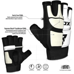RDX SPORTS RDX T2 TAEKWONDO LEATHER TKD GLOVES 10 RDX SPORTS RDX T2 TAEKWONDO LEATHER TKD GLOVES -Martial Arts Equipment rdx taekwondo grappling gloves tkd 3