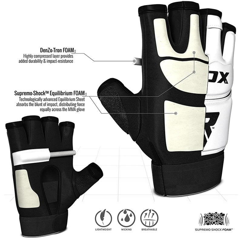 RDX SPORTS RDX T2 TAEKWONDO LEATHER TKD GLOVES 3 RDX SPORTS RDX T2 TAEKWONDO LEATHER TKD GLOVES - Image 3