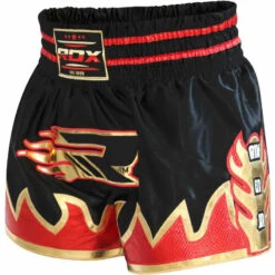 RDX SPORTS RDX R2 ULTRA CRIMSON SATIN MUAY THAI SHORTS -Martial Arts Equipment rdx ultra crimson satin muay thai shorts 161