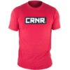 Combat Corner Redtangle T-Shirt Black Red