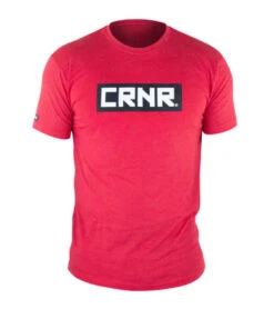 Combat Corner Redtangle T-Shirt Black Red
