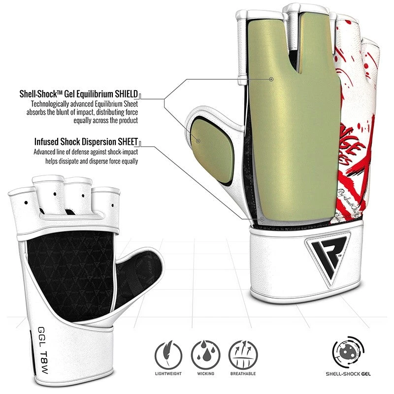 RDX SPORTS RDX T8 REVENGE-X MMA GRAPPLING GLOVES 2 RDX SPORTS RDX T8 REVENGE-X MMA GRAPPLING GLOVES - Image 2