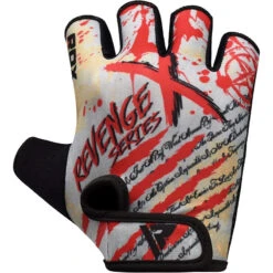 RDX SPORTS RDX F7 RED REVENGE X GYM GLOVES -Martial Arts Equipment revenge x weight lifting gloves 290