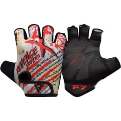 RDX SPORTS RDX F7 RED REVENGE X GYM GLOVES -Martial Arts Equipment revenge x weight lifting gloves 291