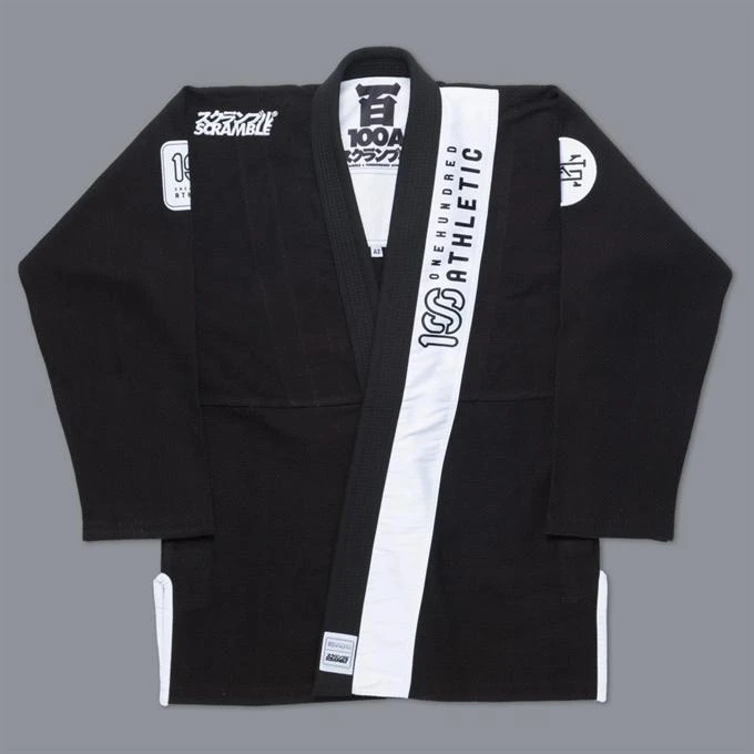 Scramble X 100 Athletic Jiu Jitsu Gi – Black 1 Scramble X 100 Athletic Jiu Jitsu Gi – Black