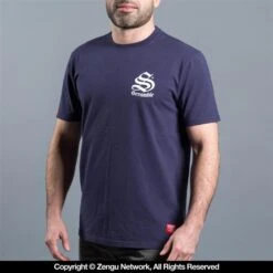 Scramble Inner City T-shirt - Navy -Martial Arts Equipment sc ts 018 1153