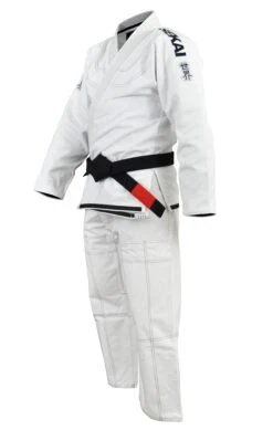Fuji Sekai 1.0 BJJ Gi -Martial Arts Equipment sekai sports white left side