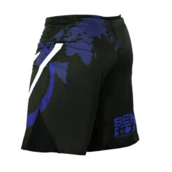 Fuji Sekai 2.0 IBJJF Fight Shorts -Martial Arts Equipment sekai 2.0 ibjjf grappling shorts blue 3