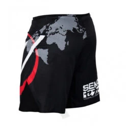 Fuji Sekai 2.0 IBJJF Fight Shorts -Martial Arts Equipment sekai 2.0 ibjjf grappling shorts red 4