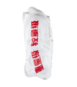 Combat Corner Tech Power Pull Over Windbreaker White -Martial Arts Equipment tech power pull over windbreaker white 3