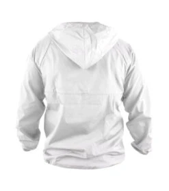 Combat Corner Tech Power Pull Over Windbreaker White -Martial Arts Equipment tech power pull over windbreaker white 4